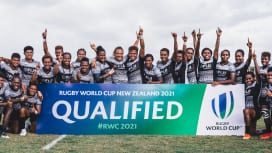 女子15人制フィジー代表、初のワールドカップ出場権獲得！