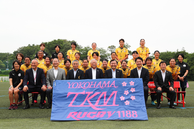 「頑張ってくれているから行こう」。日本ラグビー協会、森会長が『YOKOHAMA TKM』へ。