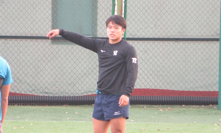 明大の石田吉平は「罠みたいなの」を仕掛ける。1月2日に大学選手権準決勝