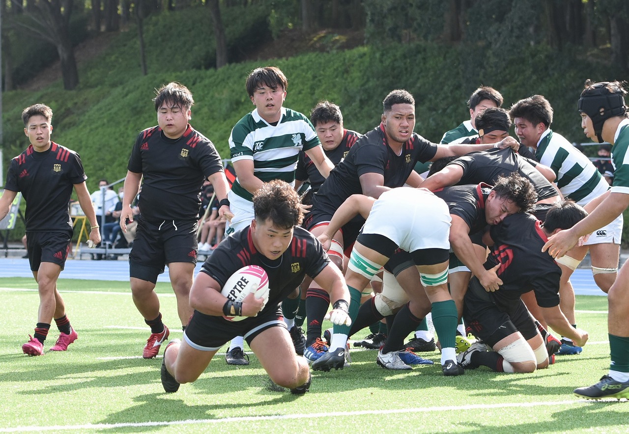 【関東大学リーグ戦1部】HO井上風雅が6トライ。日大、専大に86-3と大勝