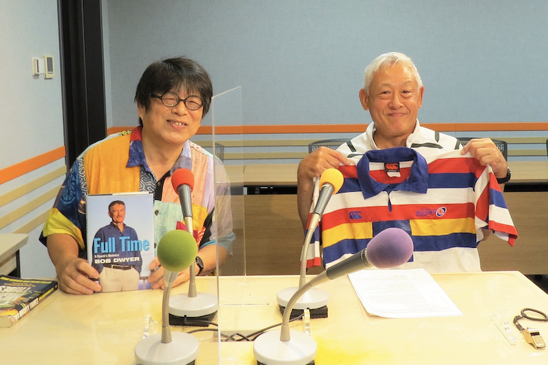 今月から午後6時放送開始、45分番組に。「藤島大の楕円球にみる夢」は10月4日放送
