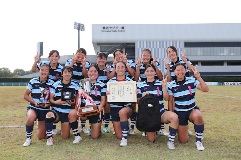 全国U18女子セブンズ大会】最後に結実。石見智翠館が3年ぶりに頂点へ 