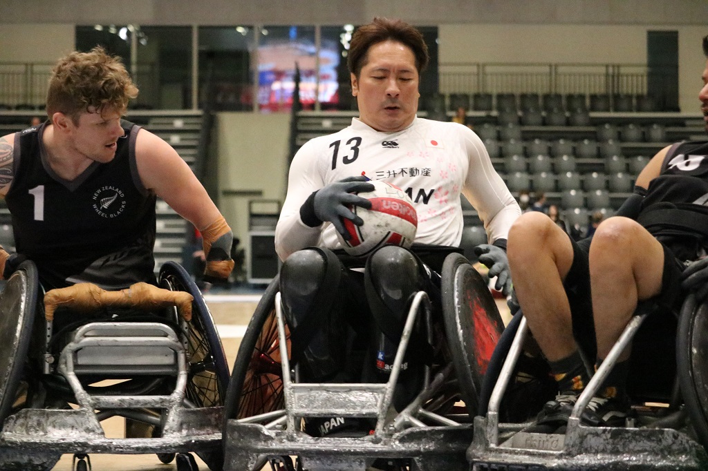 車いすラグビー世界選手権　日本はニュージーランドに圧勝し準決勝進出