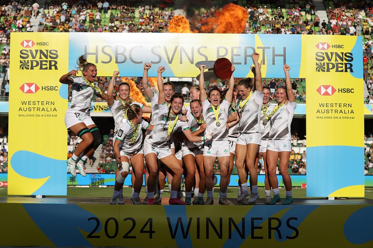 セブンズワールドシリーズで女子アイルランドが初優勝！　男子はアルゼンチンがパース大会制覇