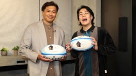 M-1王者がラグビー元日本代表との熱い爆笑ラグビー対談!!