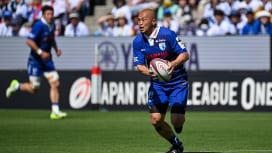 今季現役引退の矢富勇毅氏が静岡ブルーレヴズのアシスタントコーチに就任。