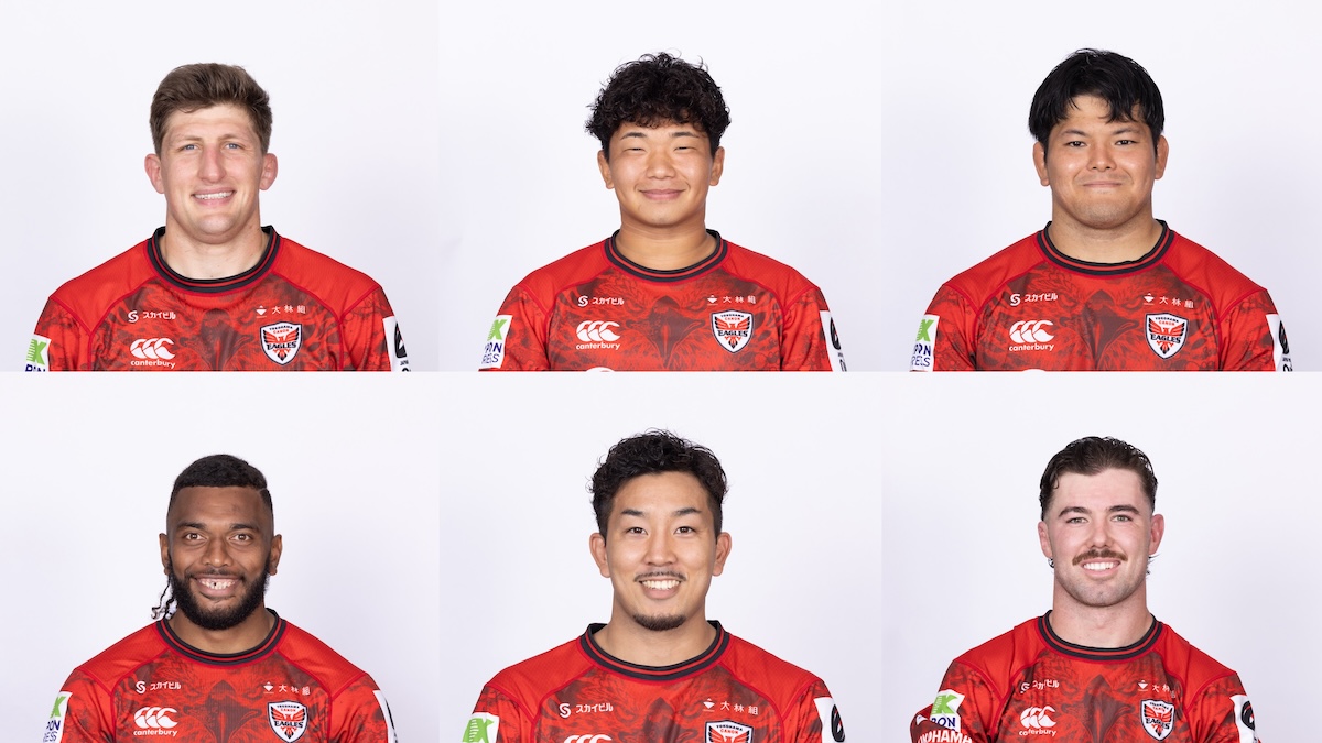 PR安、WTB/FBブルアらがチーム離れる。FLファンダイクは引退。横浜キヤノンイーグルスが退団選手を発表。