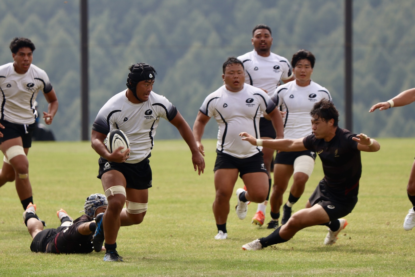 【菅平練習試合】天理大が早稲田大に勝利。10トライで圧倒。