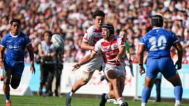 日本代表・原田衛は「ヒットの精度を上げないと」。フィジー代表との決勝へ慢心なし。