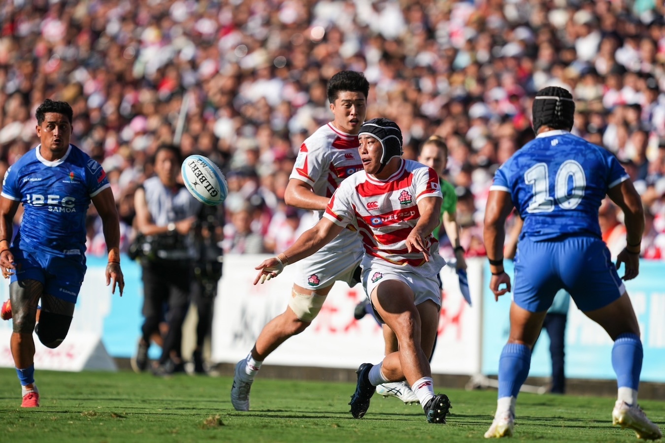 日本代表・原田衛は「ヒットの精度を上げないと」。フィジー代表との決勝へ慢心なし。