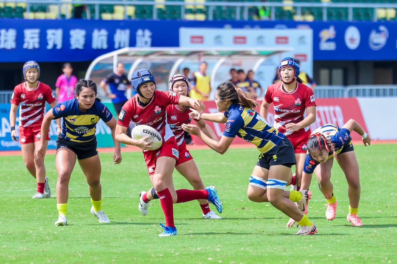 【アジアセブンズシリーズ中国大会】男子・女子日本代表はともに準優勝。韓国大会から1つ順位を上げる。