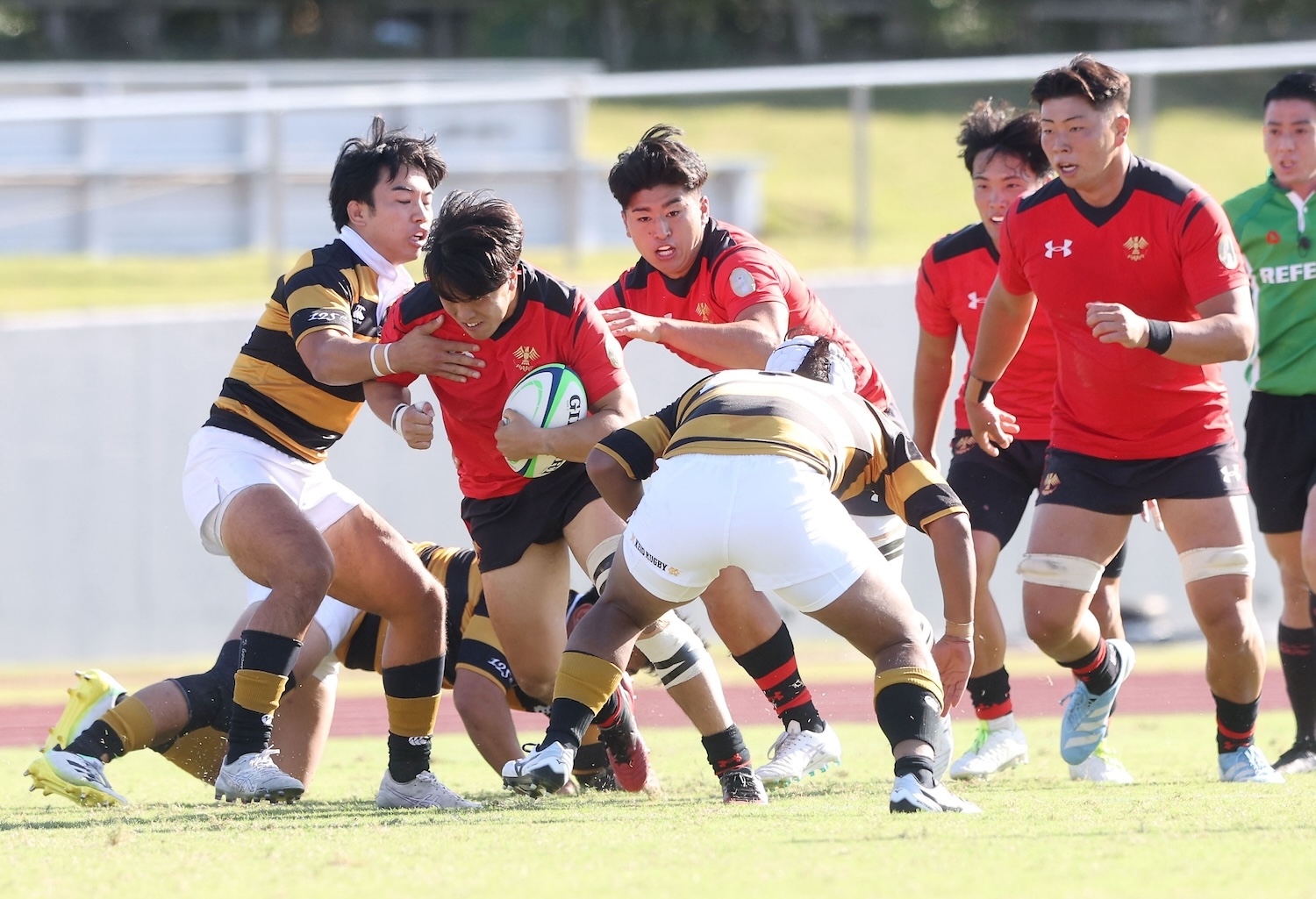 【関東大学対抗戦／リーグ戦】帝京大が慶大に快勝。流経大は両チーム総得点142の点取り合戦で日大を下す。