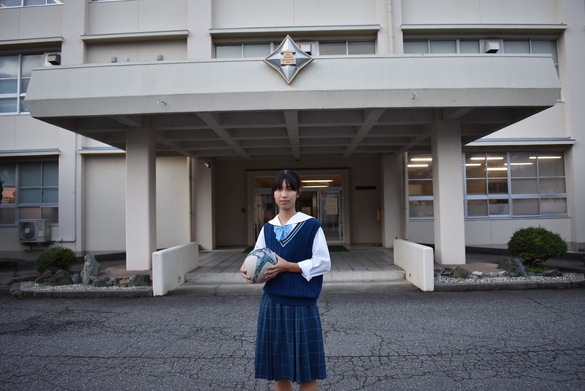 【コラム】翔け、サザンクロスから。富山南高1年女子ラガー小場咲歩さん