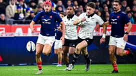 フランスがNZとの1点差の激闘を制す。オールブラックスに3連勝。