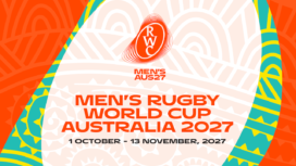 RWC2027のロゴ・ビジュアルを発表。光とエネルギーの国・オーストラリアを表現。