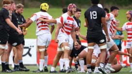 【U20日本代表】点の取り合いでNZUを制す。終盤のFW勝負で勝ち越しトライ。