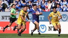 【リーグワン】ブルーレヴズ、トライ数10対7の乱打戦制す。D-Rocksは最下位が確定。