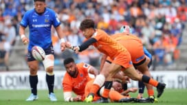 プレイヤー・オブ・ザ・マッチを獲得。スピアーズ藤原忍のプレーオフ準決勝。
