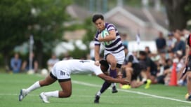 【関東大学春季交流大会】明大が10トライの猛攻。東洋大を破り白星スタート。