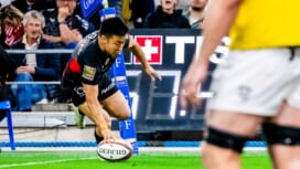 日本代表SH齋藤直人、トゥールーズで待望の初トライ！
