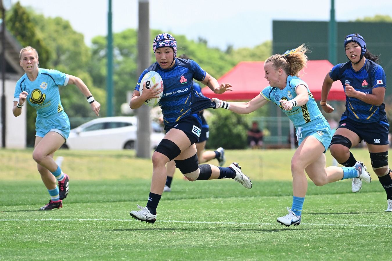 【アジアラグビーチャンピオンシップ】女子日本代表、テストマッチ最多得点更新。90-0で女子カザフスタン代表を破る。