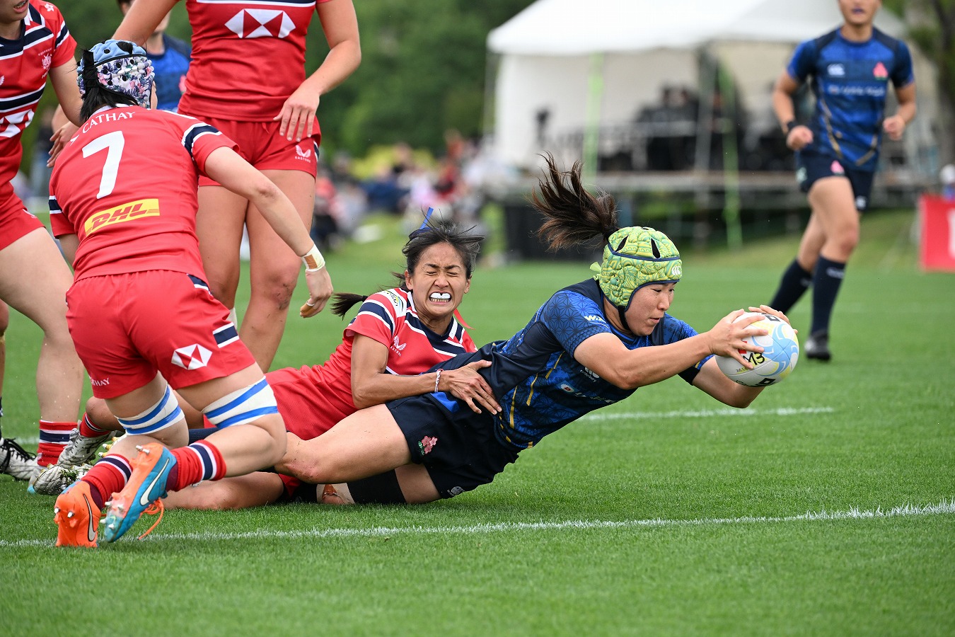 【アジアラグビーチャンピオンシップ】女子日本代表、アジア王者に。女子香港代表を63－5で破る。