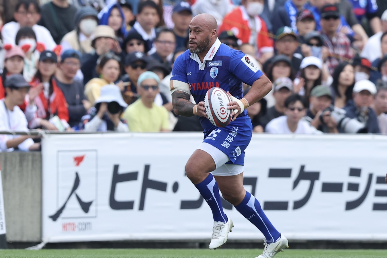 「身体は大丈夫」と思い込む。ブルーレヴズのヴィリアミ・タヒトゥアは大舞台でも全力。