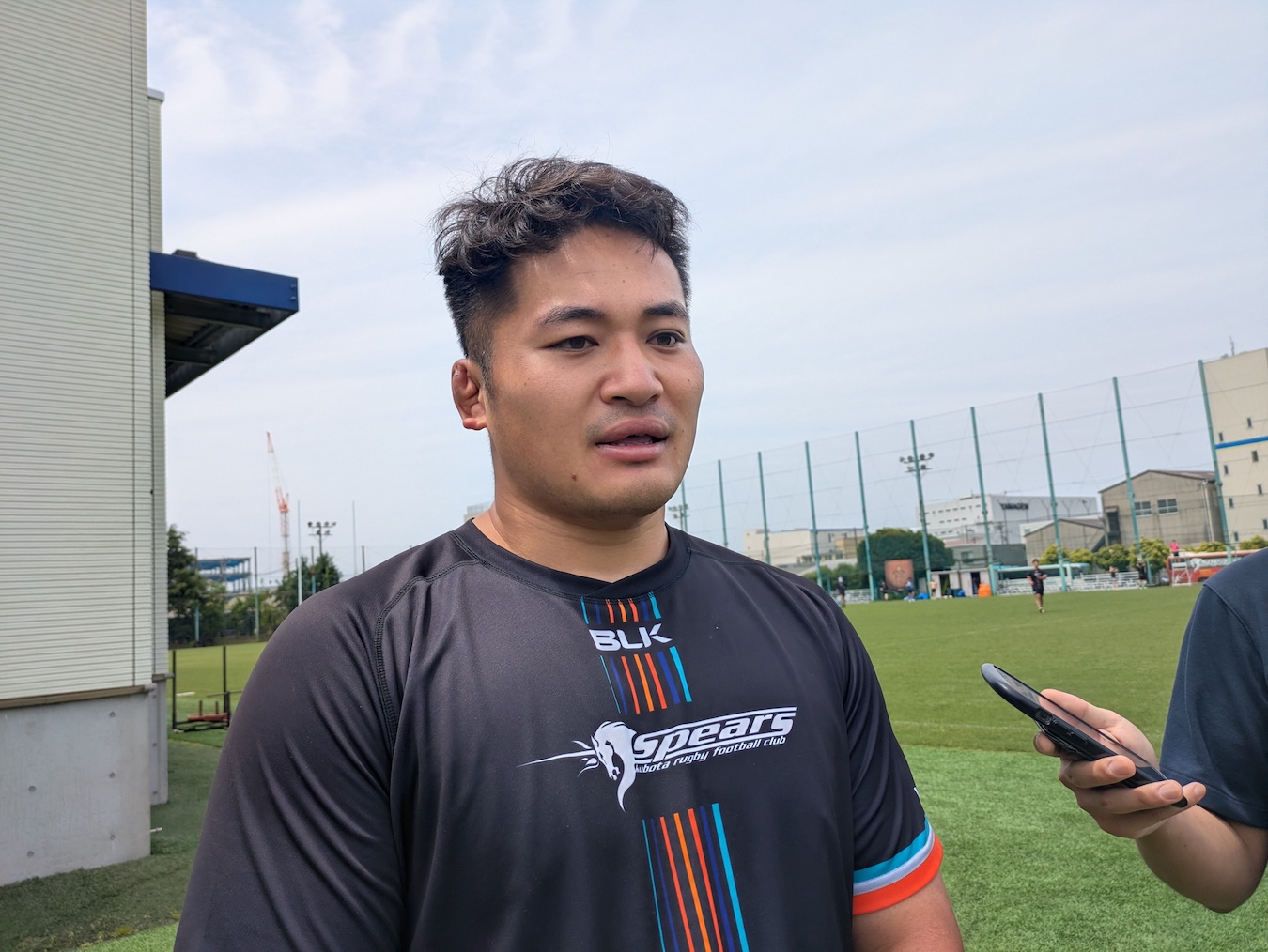 SNS企画でも話題。スピアーズ為房慶次朗はプレーオフ準決勝で「自分たちのスクラムを」