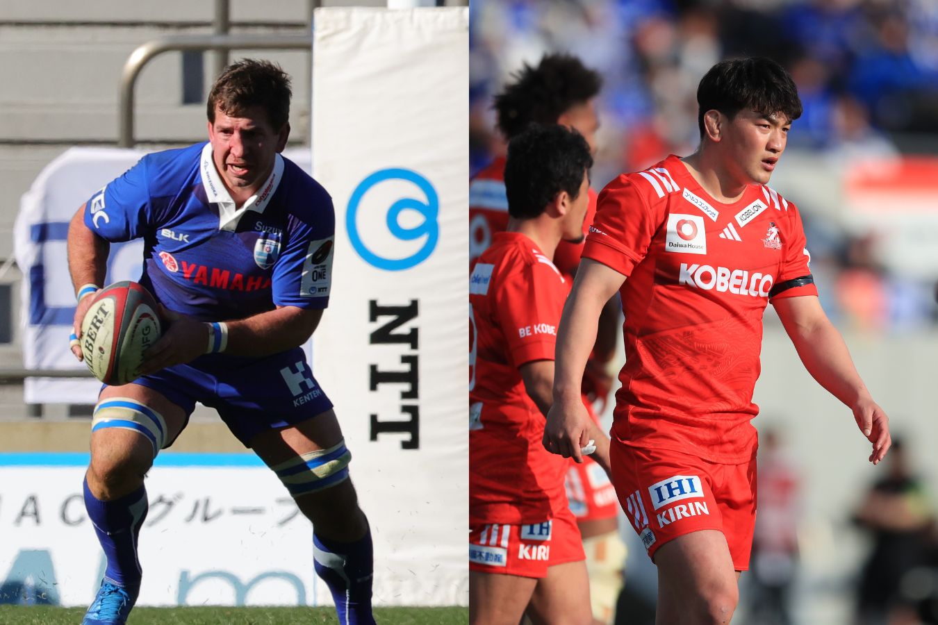 リーグワンプレーオフ準々決勝、静岡ブルーレヴズvsコベルコ神戸スティーラーズのメンバー発表。先週の対戦から変更あり。