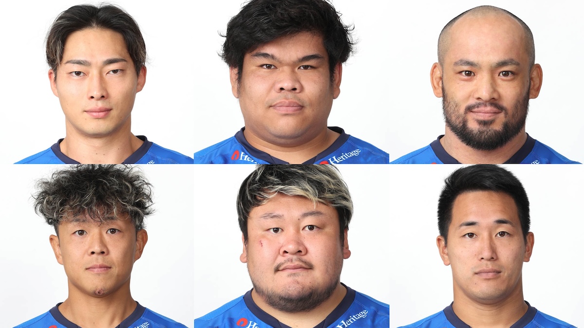 埼玉パナソニックワイルドナイツがPR平野翔平、SH高城佑太ら今季退団選手を発表。