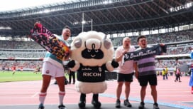 【リーグワン2024-25マスコット総選挙】王座奪還のラムまる［リコーブラックラムズ東京…