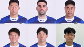 狭山セコムラガッツ、10季在籍の山下誉人、元ウエールズ代表コリー・ヒルら8選手の..