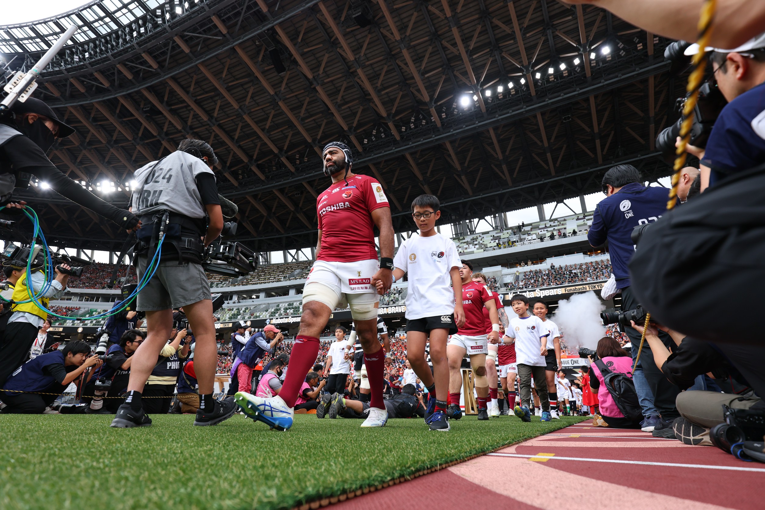 【コメントで振り返るリーグワン決勝戦】東芝ブレイブルーパス東京(1)/「最後の最後までプレッシャーをかけられて本当にきつい試合でした」 リーチ マイケル