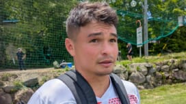 プロテインバーはチョコ味。チャーリー・ローレンス、サイズアップで代表入り。
