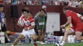 開始3分で足を痛めるも…。日本代表・石田吉平の執念。