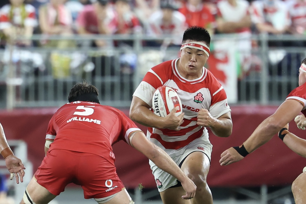 日本代表・竹内柊平、ウェールズ代表戦の痛恨シーン&手応え語る。