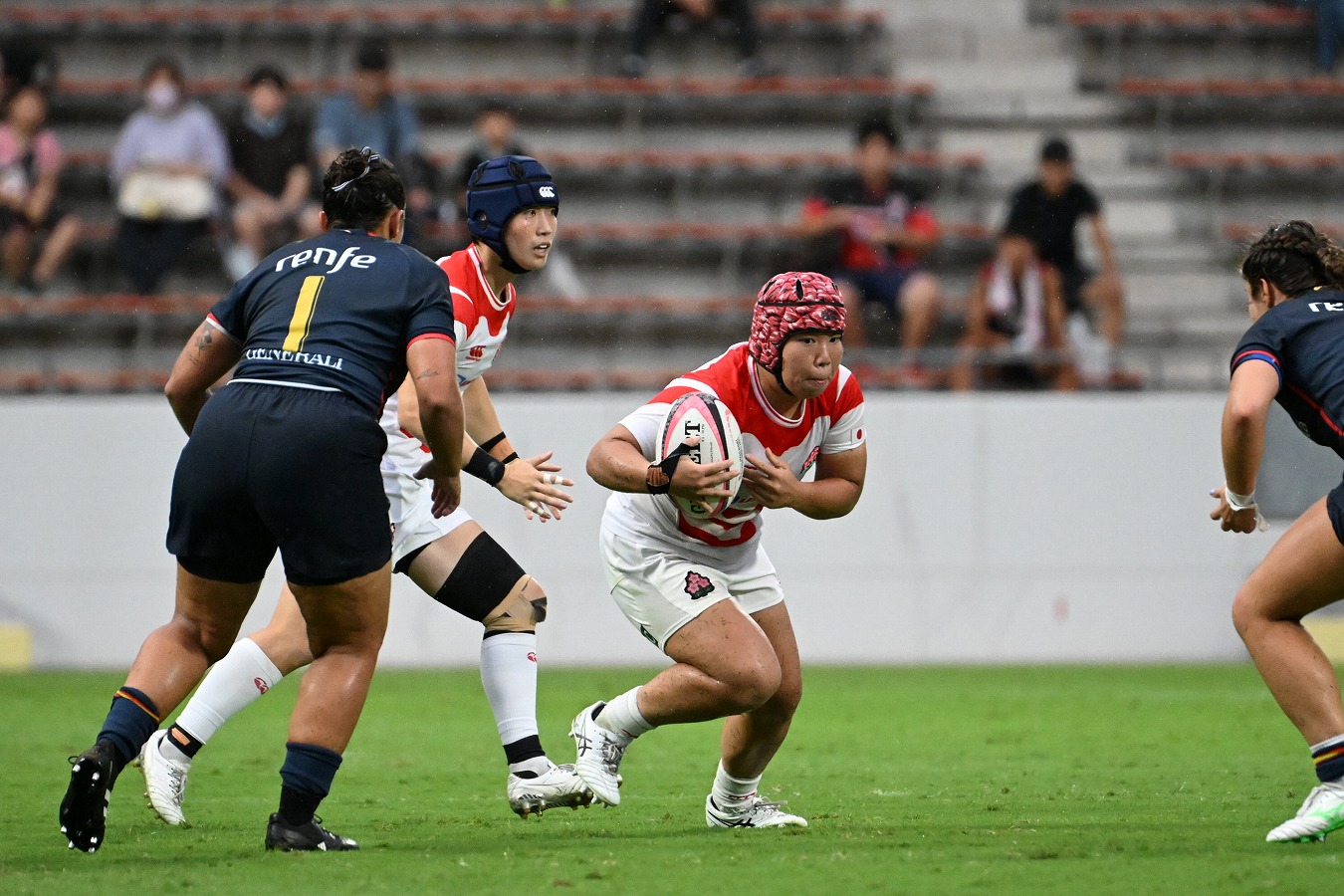 【女子日本代表】ワールドカップでも対戦する女子スペイン代表に勝利。第2戦は7月26日に秩父宮。