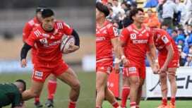 コベルコ神戸スティーラーズから派遣の濱野隼大、辻野隼大がNPCマナワツのスコッド..