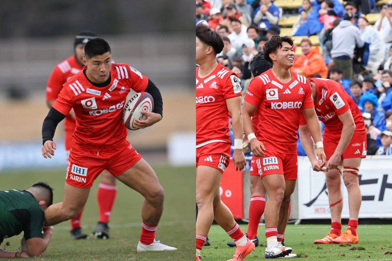 コベルコ神戸スティーラーズから派遣の濱野隼大、辻野隼大がNPCマナワツのスコッド入り。
