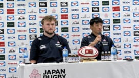 【日本代表ウエールズ戦前日練習】いよいよ今季最初のテストマッチへ。SO李承信は「..