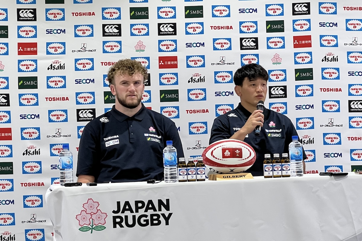 【日本代表ウエールズ戦前日練習】いよいよ今季最初のテストマッチへ。SO李承信は「去年より目指すラグビーがクリアになっている」。