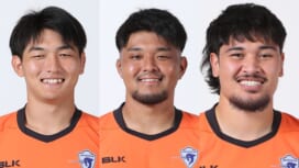 クボタスピアーズ船橋・東京ベイから期限付移籍の山田響、山本剣士、アキラ・イエレミアがNP…