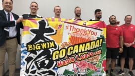 カナダ代表が会見。釜石市からも「再戦」ラブコール。