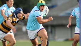 【関東大学対抗戦】筑波、慶應を振り切る。2週前の明治戦勝利に続き開幕2連勝。