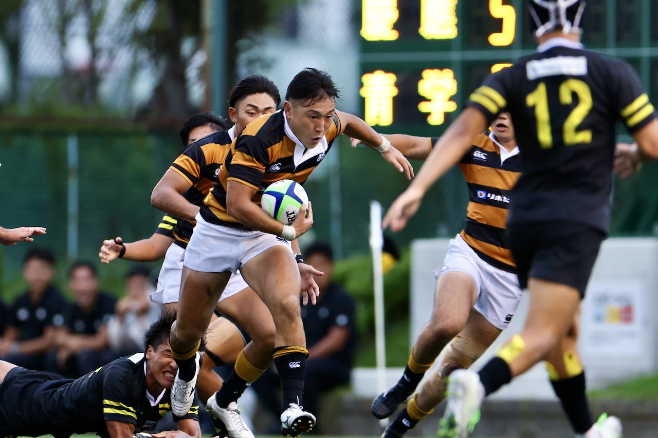 【関東大学対抗戦&リーグ戦】開幕戦、慶應大が青山学院大に勝利。早稲田大は日体大に快勝。流経大はトライ先行で白星。