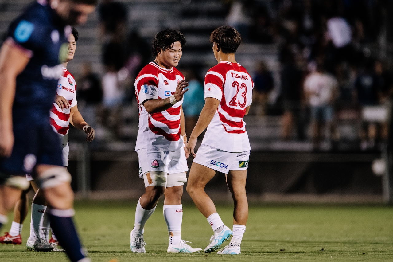 アメリカ戦で日本代表デビューの奥井章仁。「練習は、いっぱいしました」