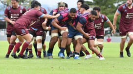 AZ-COM丸和MOMOTARO'Sがリーグワンに向けて発進。藤田慶和も開幕戦FBで出場。