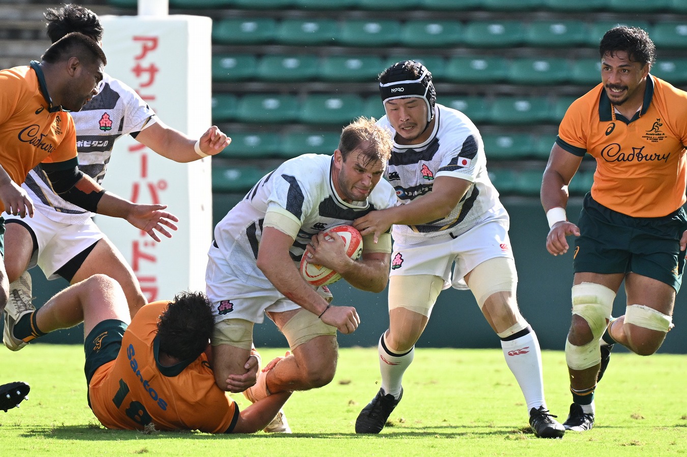 【JAPAN XV】オーストラリアAに受け入れ難い大敗。奥井ゲーム主将「遂行力が足りなかった」