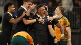 【TRC】NZ代表“オールブラックス”がオーストラリアに2連勝。ラストプレーのトライで..