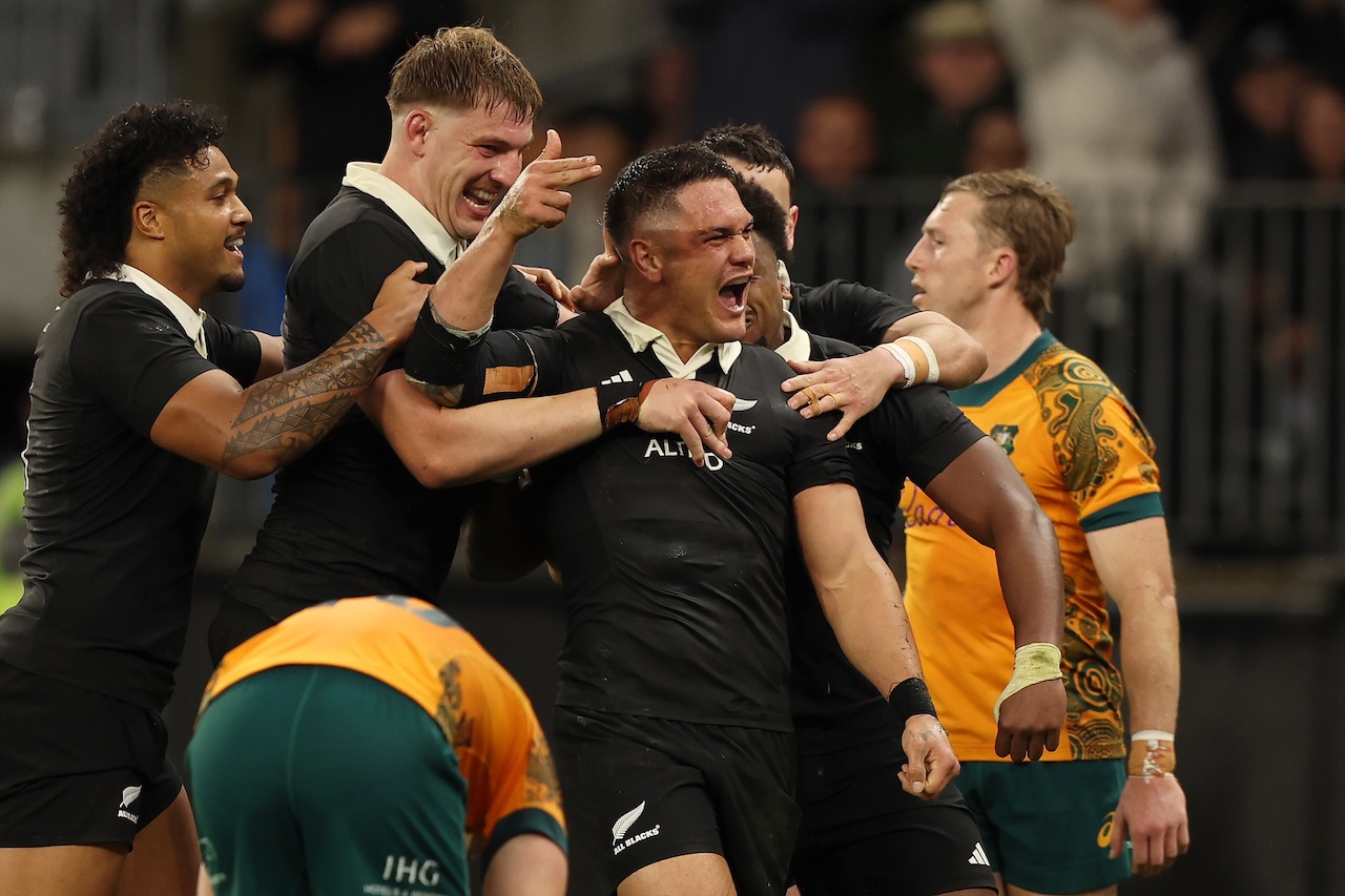 【TRC】NZ代表“オールブラックス”がオーストラリアに2連勝。ラストプレーのトライでBPも獲得。